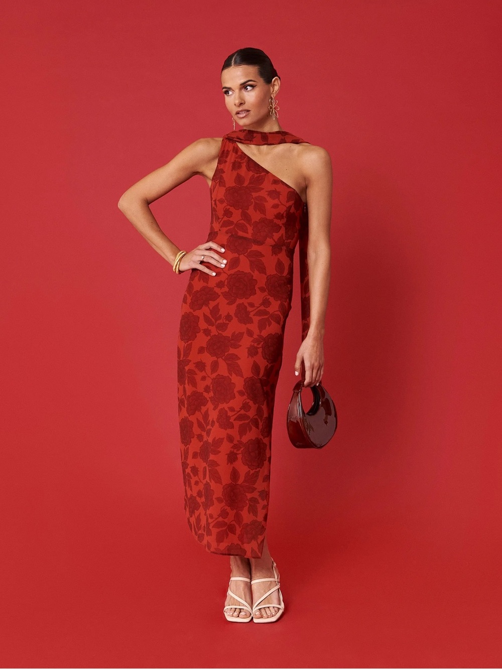 Lady Pipa Sidonia Irapa Red Dress size medium